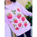 Strawberries Graphic Top T-Shirts, Hoodie, Sweatshirt | GrindPrints.com
