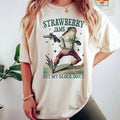 Strawberry Jams But My Glock Don't Shirt, Funny T-shirt, Meme Shirt Unisex Hoodie, Sweatshirt | GrindPrints.com