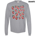 Strawberry USA Long Sleeve Comfort Colors T-Shirt Hoodie, Sweatshirt | GrindPrints.com