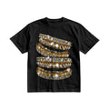 Street Diamond Jewelry Braces Graphic Cotton T-shirt, Vintage Graphic Y2k Tee, Y2k Clothing, Unisex Crewneck Medium...