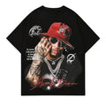 Street Life Men's Portrait Print Short Sleeve T-Shirt Casual For Spring Tshirt, Sweatshirt, Hoodie Size S- 3XL,Gift For...
