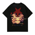 Street Life Men's Portrait Print Short Sleeve T-Shirt, Sweatshirt, Hoodie Size S- 3XL,Gift For Women Top Womenswear...