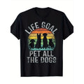 Streetwear Camiseta Hombre Life Goal Pet All Dogs Shirt Funny Dog 220g Made Usa T-Shirts, Hoodie, Sweatshirt