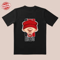 Season Launch! 'Red Hat Bebop' Tee | Cartoon Illustration & Minimalist White | Trendy All-Day Style for...