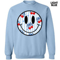 Stripe Cherry Happy Face Sweatshirt 'NLB' T-Shirts, Hoodie | GrindPrints.com