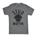 Stud Muffin Funny T-Shirt Funny Good Looking Tee For Handsome Hunks Mens Funny T Shirts Cool Tees Soft Stylish Casual...