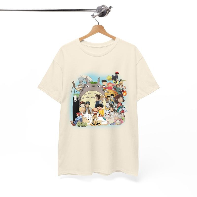 Studio Ghibli All Characters T-shirt, Sweatshirt, Hoodie | GrindPrints.com