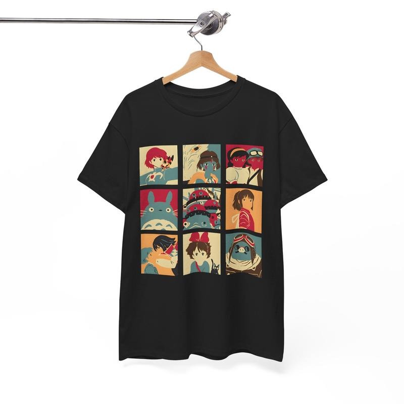 Studio Ghibli Characters Tshirt Hoodie, Sweatshirt | GrindPrints.com