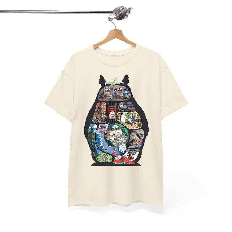 Studio Ghibli Movies Tshirt, Anime Tshirt, All Characters, Miyazaki Hayao Hoodie, Sweatshirt | GrindPrints.com
