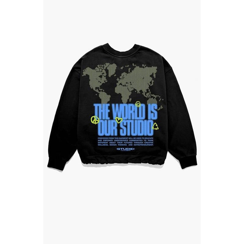 Studio by Supervsn Men's Intercontinental Crew Neck Sweatshirt T-Shirts, Hoodie | GrindPrints.com