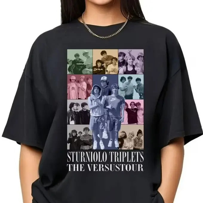 Sturniolo Triplets Era Tour Shirt, Sturniolo Triplet Shirt, Unisex Tshirt Hoodie, Sweatshirt | GrindPrints.com