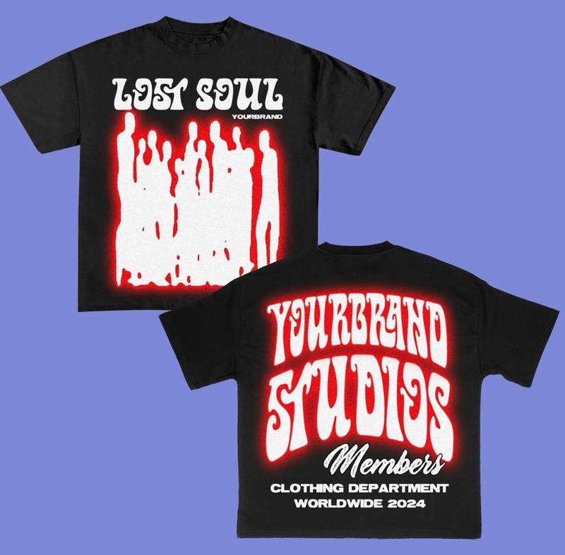 Style Gothic Lost Soul Grapjoc Retro T Shirt Hip Hop Streetwear Y2k Fashion Hoodie, Sweatshirt | GrindPrints.com