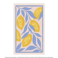 Subtle F*ck Trump Lemon Hand Towel, Funny Political Home Decor, Lemon Kitchen Towel, Home Accessory Humor, Sarcastic...