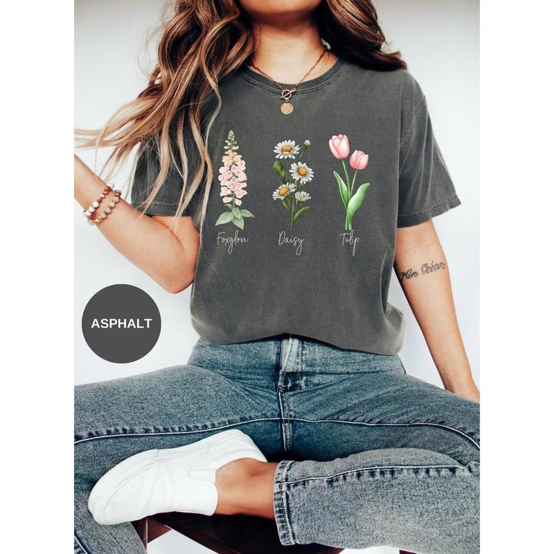 Subtle FDT T Shirt, F*ck Donald Trum Sweatshirt, hoodie Floral FDT Gift, Flower Anti Trump Shirt, Anti MAGA Shirts,...