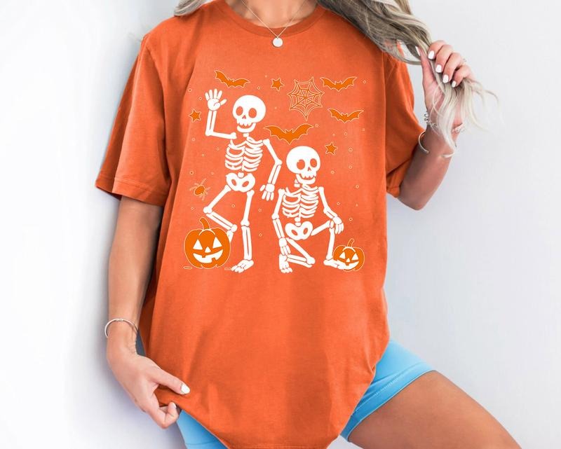 Subtle Fk Trmp Halloween Skeleton Shirt, Funny FDT Shirt, Sweatshirt Hoodie | GrindPrints.com