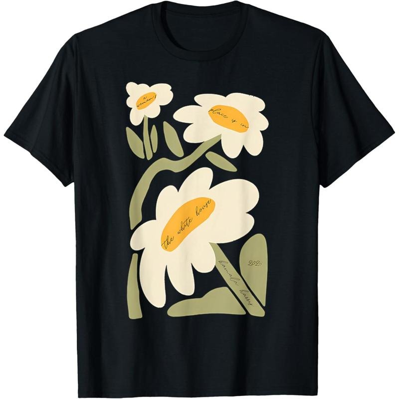 Subtle Flower Kamala Harris Boho Floral T-Shirt made in usa Hoodie, Sweatshirt | GrindPrints.com