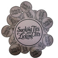 Sucking Ts and Licking Cs  Waterproof Sticker! T-Shirts, Hoodie, Sweatshirt | GrindPrints.com