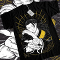 Suguru Geto T-Shirt S-4XL Jujutsu Kaisen shirt Getou jjk Anime Black shirt Tshirt S-4XL Hoodie, Sweatshirt | GrindPrints.com