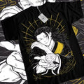 Suguru Geto T-shirt Jujutsu Kaisen shirt Getou jjk Anime Black shirt All Size Hoodie, Sweatshirt | GrindPrints.com