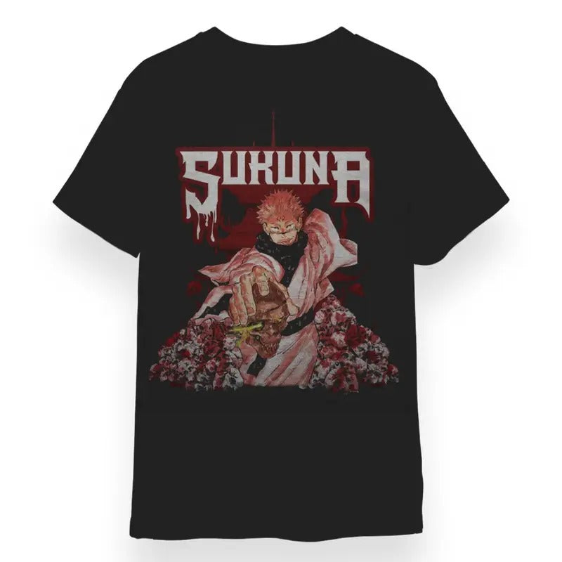 Sukuna Tee , Anime Sukuna Tshirt ,  Anime Sukuna Merch , Gift For Fans Anime , Gift For Birthday Menswear Top Underwear...