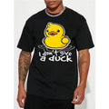Summer Cartoon Spider Print Crew Neck Short Sleeves T-Shirts for Men - Relaxed Fit, Breathable Fabric, and Vibrant Colors