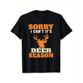 Summer Comfortable Casual Short Sleeve Funny Deer Hunting Saying Joke T-Shirt Made in USA Hoodie, Sweatshirt