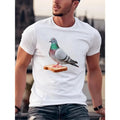 Summer Essential: Soft and Trendy Men's Crew Neck T-shirt, Short Sleeve Comfy Tee for Men Made in USA Hoodie, Sweatshirt