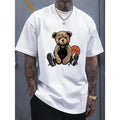 Summer Essential Tees - Men's Casual Short Sleeve Print T-Shirt for Warm Weather
