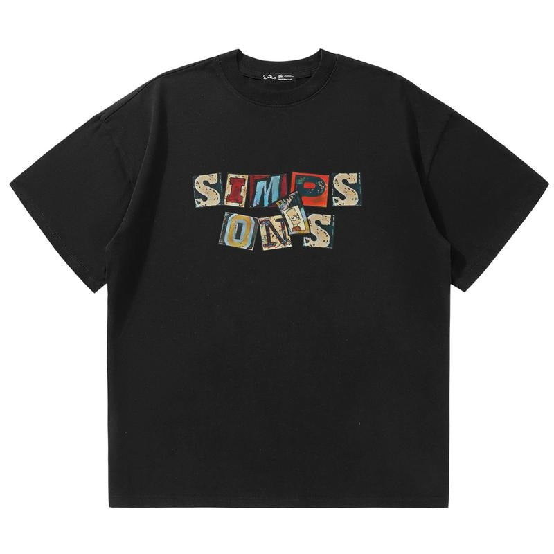 Summer New Pure Cotton Short Sleeve T-shirt Breathable round Neck Top Print Hoodie, Sweatshirt | GrindPrints.com