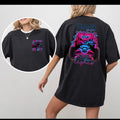 Summer Night and Whip Lights Tee - Loose-Fitting Cotton Graphic T-Shirt Hoodie, Sweatshirt | GrindPrints.com