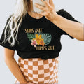 Summer Pregnancy Announcement T-shirt, Pregnant New Mom to be Shirt, Expecting New Baby Reveal Tee, Beach Vacation Baby...