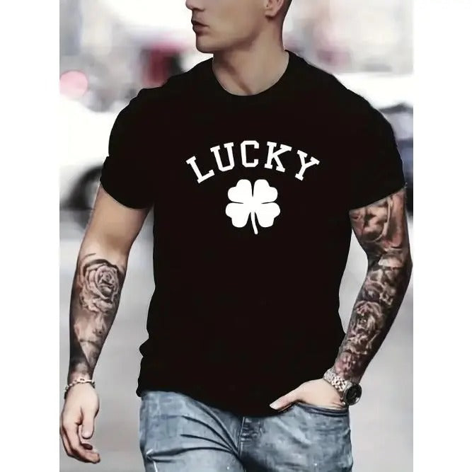Summer Ready LUCKY Shamrock Print : Cool Comfy Casual Top Crew Neck Outdoor Fun & Made USA T-Shirts, Hoodie, Sweatshirt