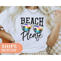 Summer Shirt - Beach Please Tshirt - Sunglasses sweatshirt- Beach Lover Gift hoodie- Summer Vacation Gift - Beach Themed...