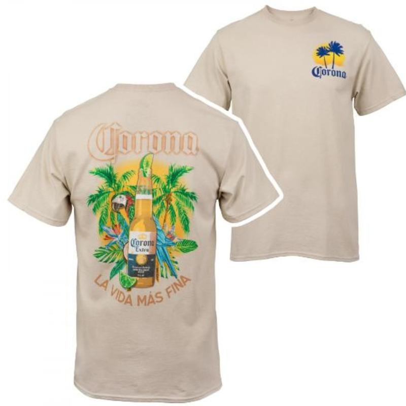 Summer Vacation Vintage Corona Extra Bottle T-Shirt Sweatshirt Hoodie | GrindPrints.com
