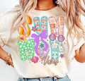 Summer Vibes Beach Tropical Retro Ocean Aesthetic Coquette T-Shirt Hoodie, Sweatshirt | GrindPrints.com