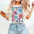 Summer Vibes Floral DTF Transfers - THIS IS NOT A SHIRT Hoodie, Sweatshirt | GrindPrints.com