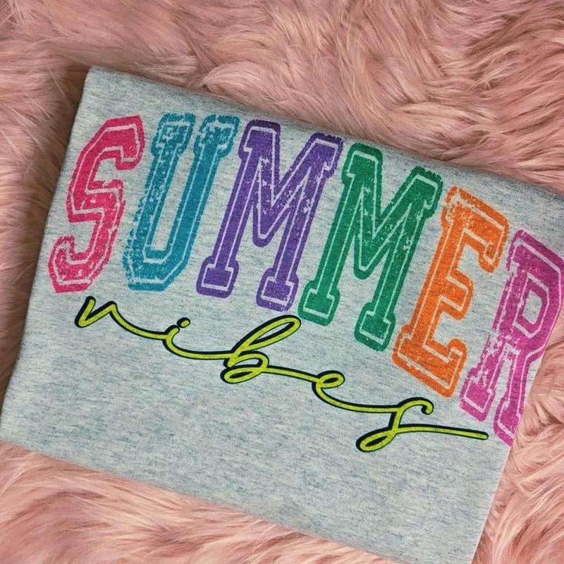 Summer Vibes,   Funny Graphic Tee Loose fit Hoodie, Sweatshirt | GrindPrints.com