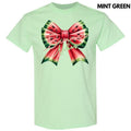 Summer Watermelon Bow Gildan Short Sleeve T-Shirt 'NLB' Hoodie, Sweatshirt | GrindPrints.com