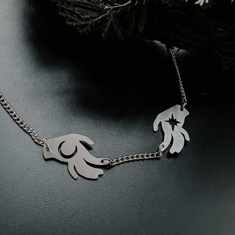 Summoning Hands Steel Necklace T-Shirts, Hoodie, Sweatshirt | GrindPrints.com