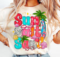 Sun Salt Sand Retro Beach Checkered Summer Beach Vibes Shirt T-Shirt Hoodie, Sweatshirt | GrindPrints.com