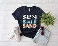 Sun Sand Salt Beach Shirt, Trendy Beach Shirts for Women, Summer Vacation Shirts, Womens d Beach Shirt Hoodie, Sweatshirt