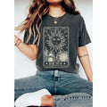 Sun Tarot Card Celestial Comfort Colors Tshirt Hoodie, Sweatshirt | GrindPrints.com