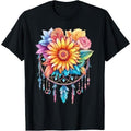Sunflower Dream Catcher Made USA T-Shirts, Hoodie, Sweatshirt
