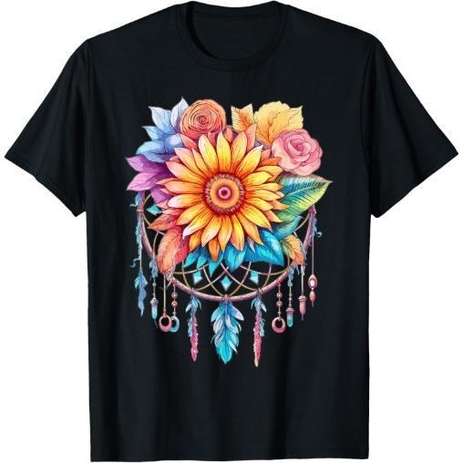 Sunflower Dream Catcher Made USA T-Shirts, Hoodie, Sweatshirt