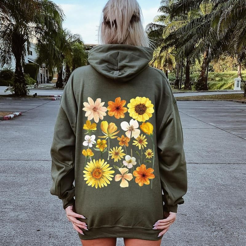 Sunflower Sunshine Hoodie T-Shirts, Sweatshirt | GrindPrints.com