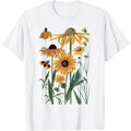 Sunflower Wildflower Vintage Botanical Plant Gardening Made USA T-Shirts, Hoodie, Sweatshirt
