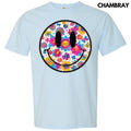 Sunny Butterfly Happy Face Comfort Colors T-Shirt 'NLB' Hoodie, Sweatshirt | GrindPrints.com