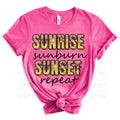 Sunrise Sunburn DTF Transfers - THIS IS NOT A SHIRT Hoodie, Sweatshirt | GrindPrints.com