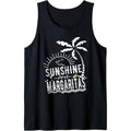 Sunshine Margaritas Summer Vacation Beach Tank Top Made USA T-Shirts, Hoodie, Sweatshirt
