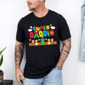 Super Daddio Shirt, Funny Retro Father's Day Tee, Cool Dad Gift, Video Game Inspired Shirt, Best Dad Shirt, Unique...